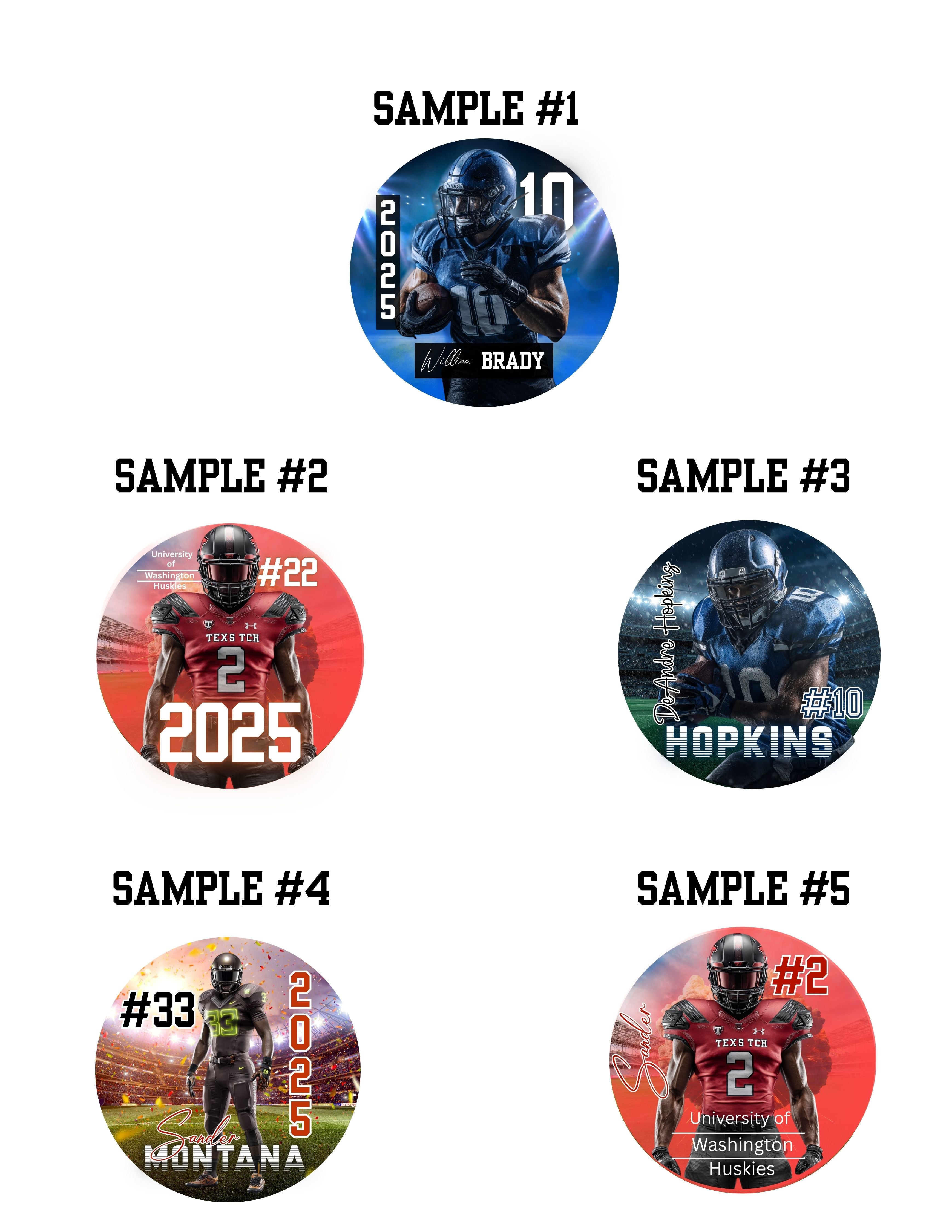 Custom Football Pins