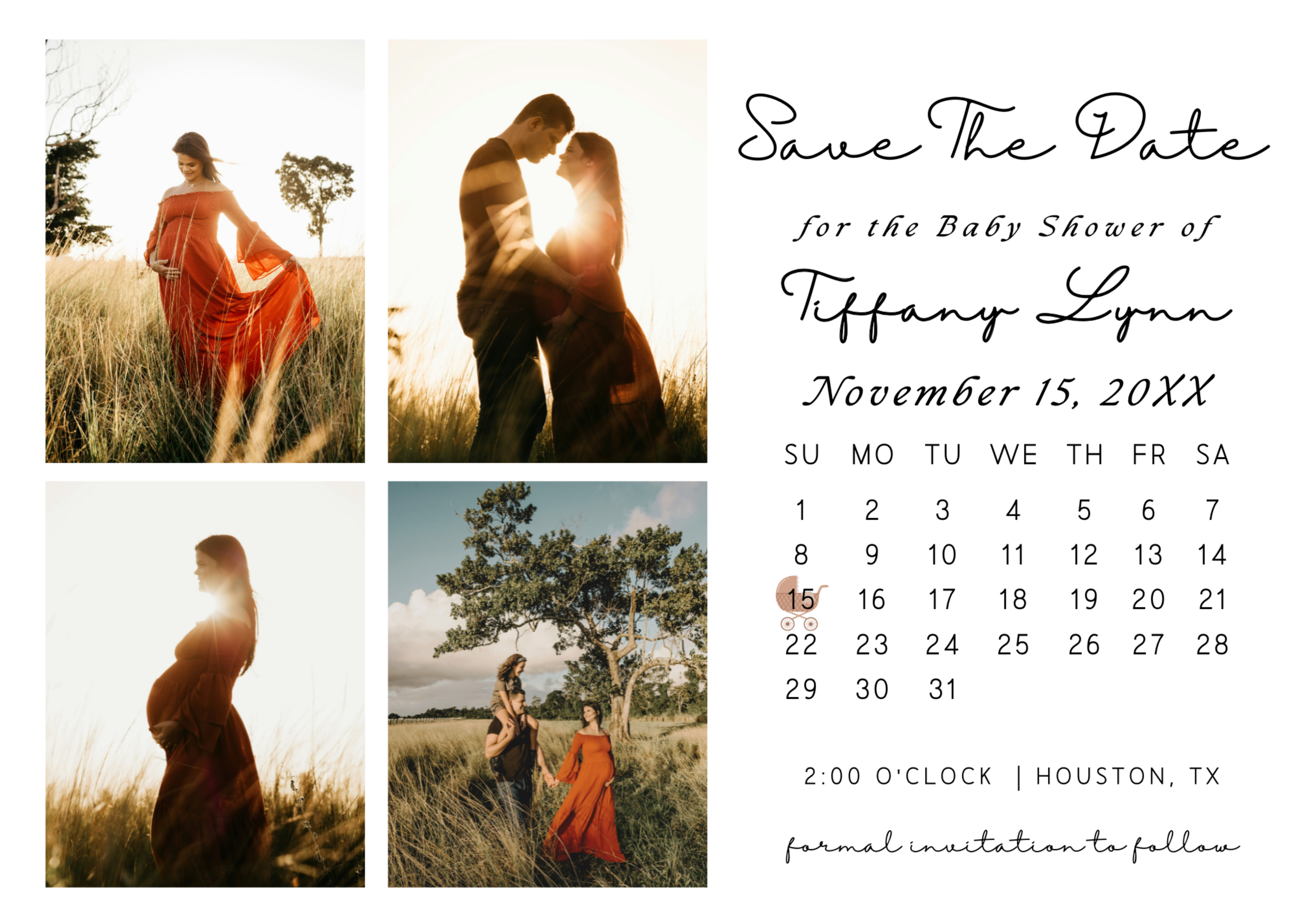 Save the Date: Baby Shower