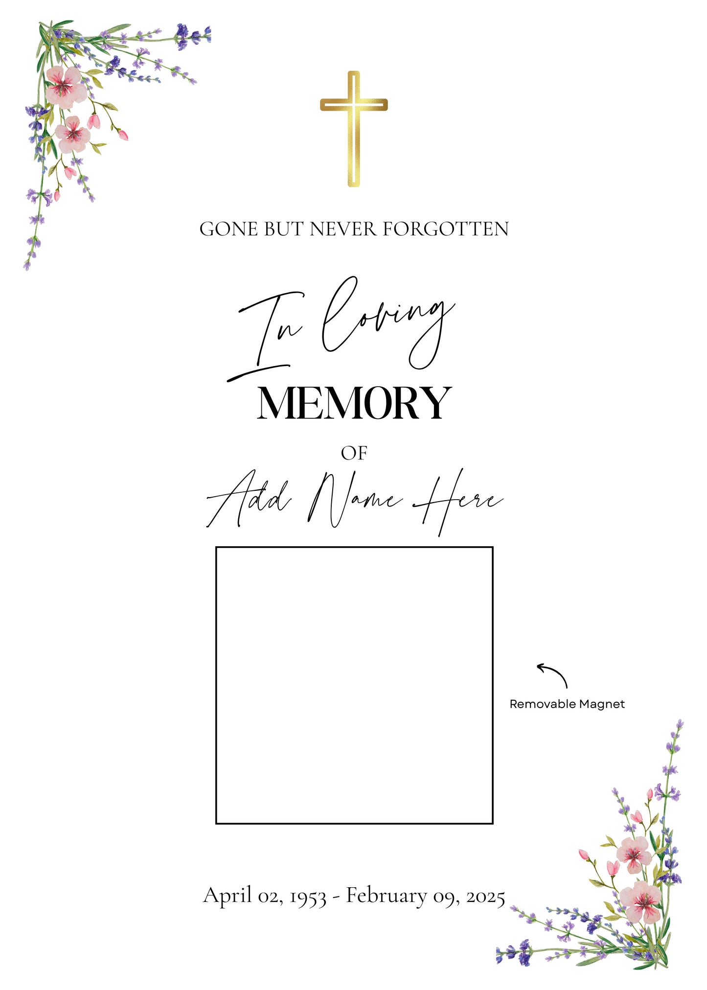 Memorial Card